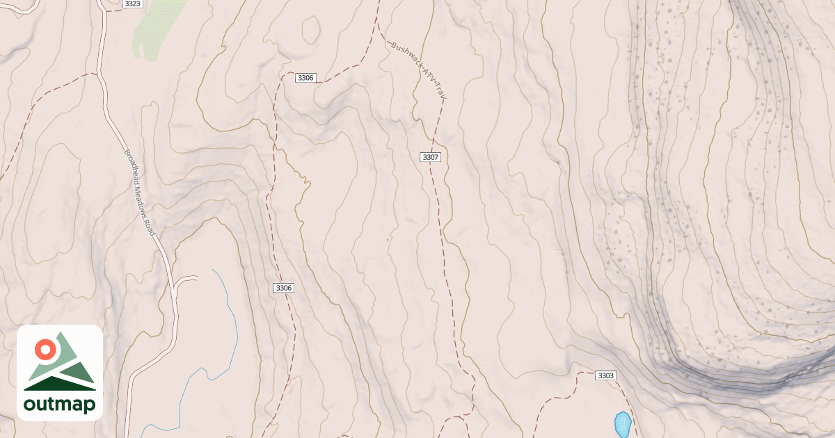 Map of BUSHWACK ATV