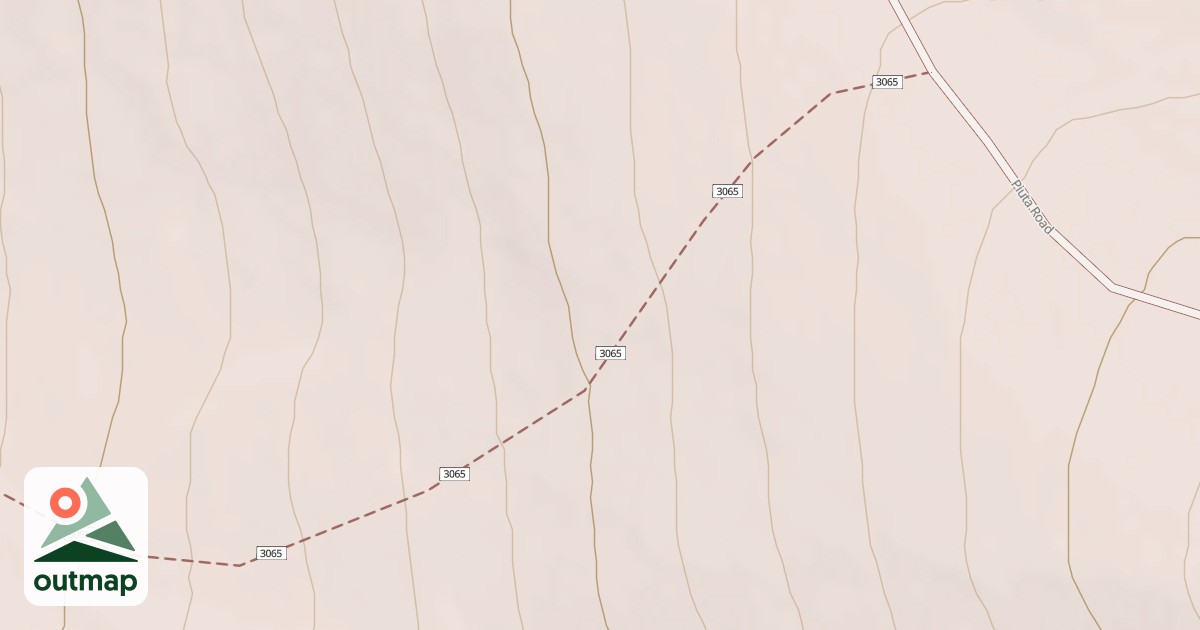 Map of Iron Mine Creek
