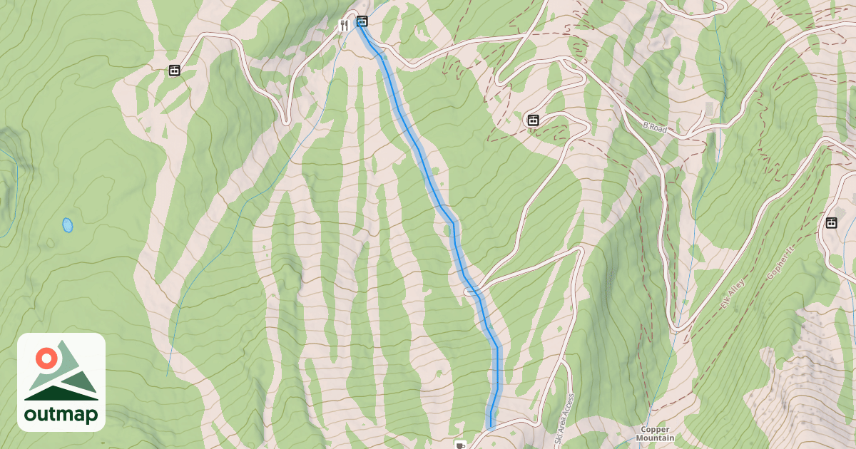 Map of American Flyer