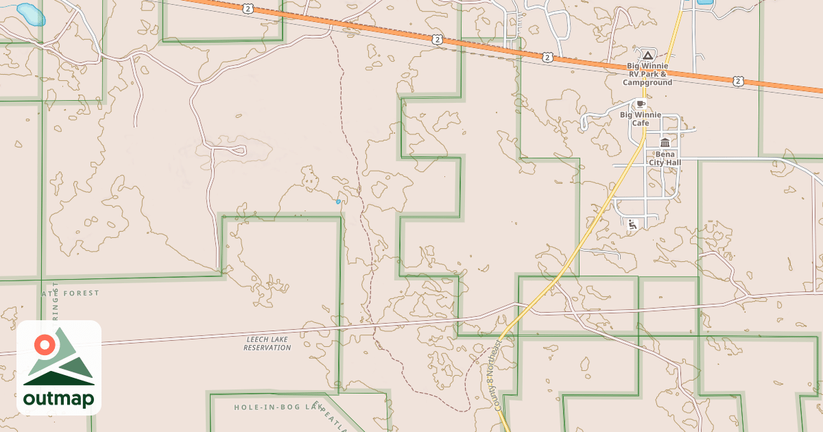 Map of BENA OLD DUMP