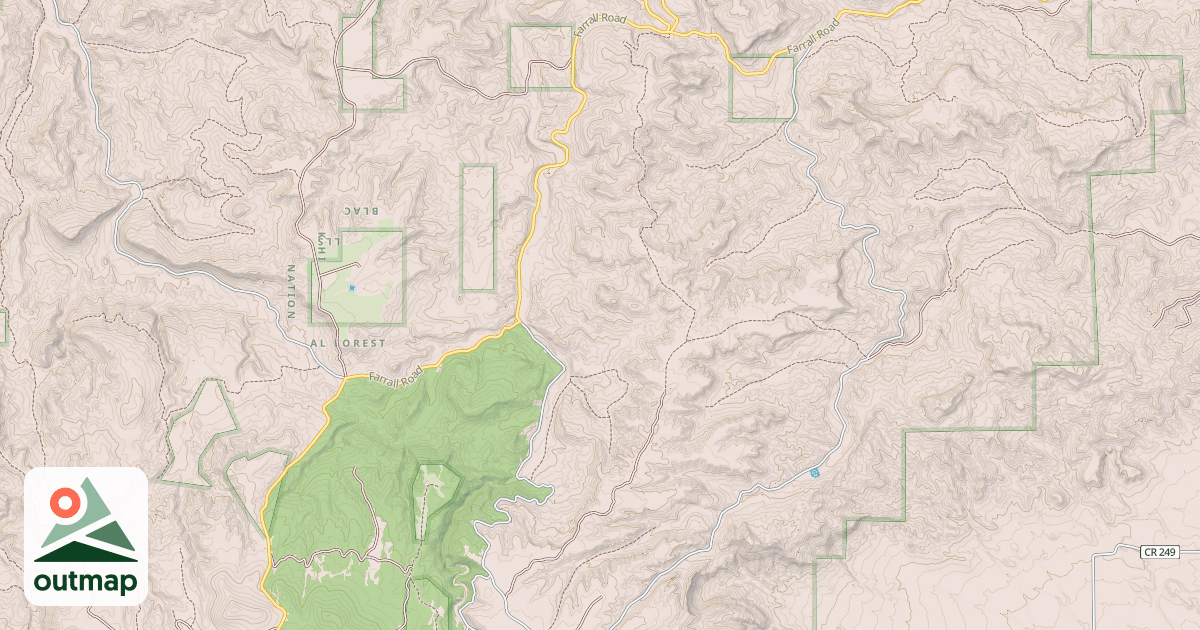 Map of Truck Trail 1281
