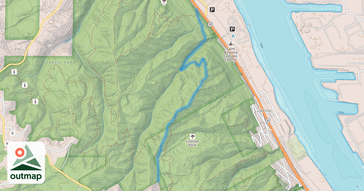 Map of Northwest Newton Road