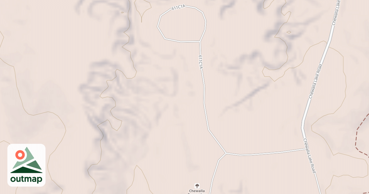 Map of USFS Motor Vehicle Use Map Roads {C0C33960-DC35-44AA-B80B-B2EEED88B104}