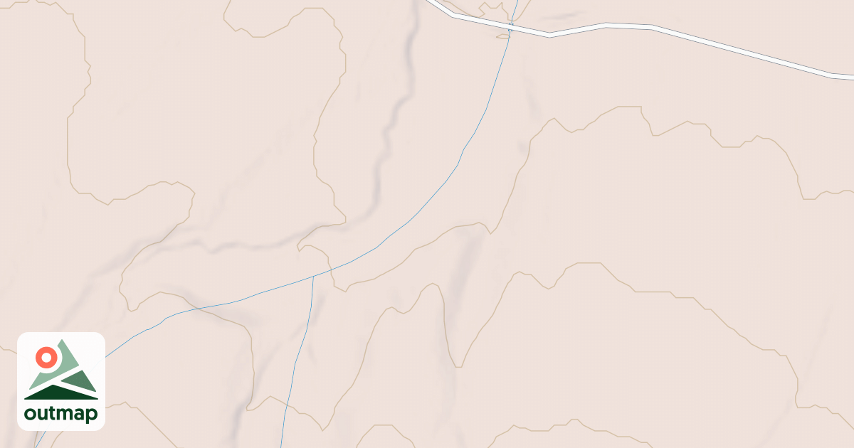 Map of CEDAR FLAT WEST