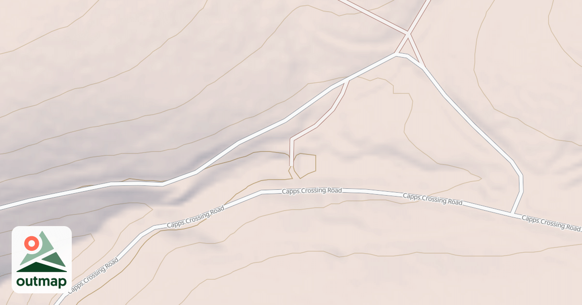 Map of BIG CANYON WATER