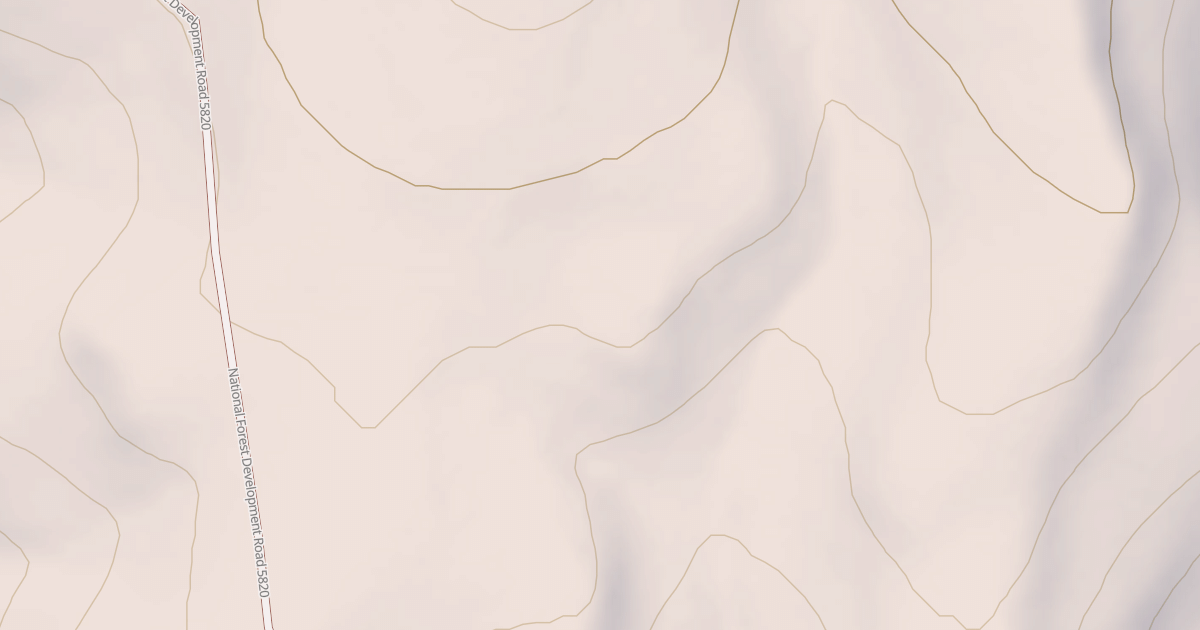 Map preview of USFS National Forest System Roads {5C9A2A57-68C2-40C1-8202-C167FD44C7EE}