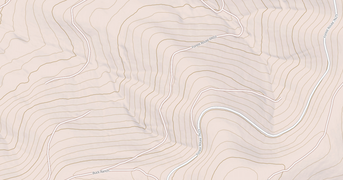 Map preview of USFS National Forest System Roads {859F16D5-338C-478F-AD85-406FEA069C67}