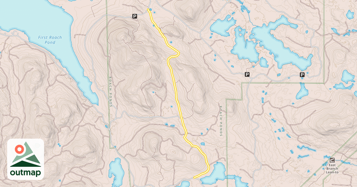 Map of Long Ridge Road