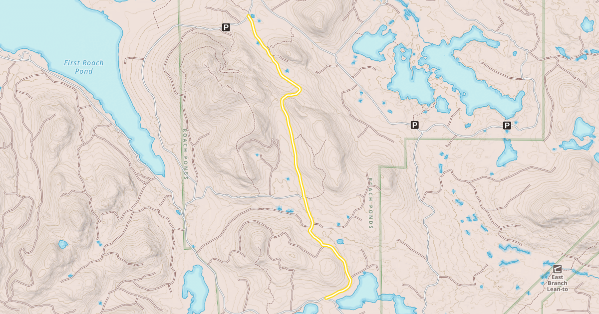 Map preview of Long Ridge Road