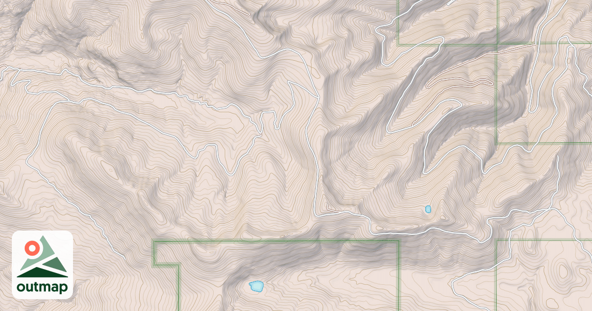 Map of HOMESTEAD CREEK