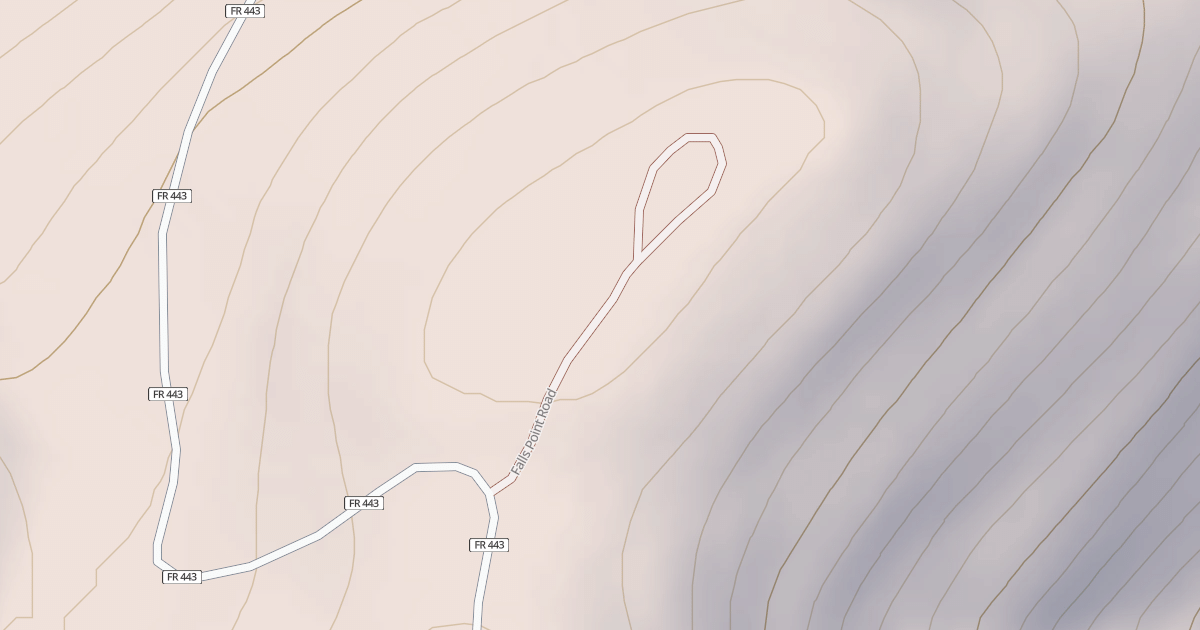 Map preview of FALLS POINT