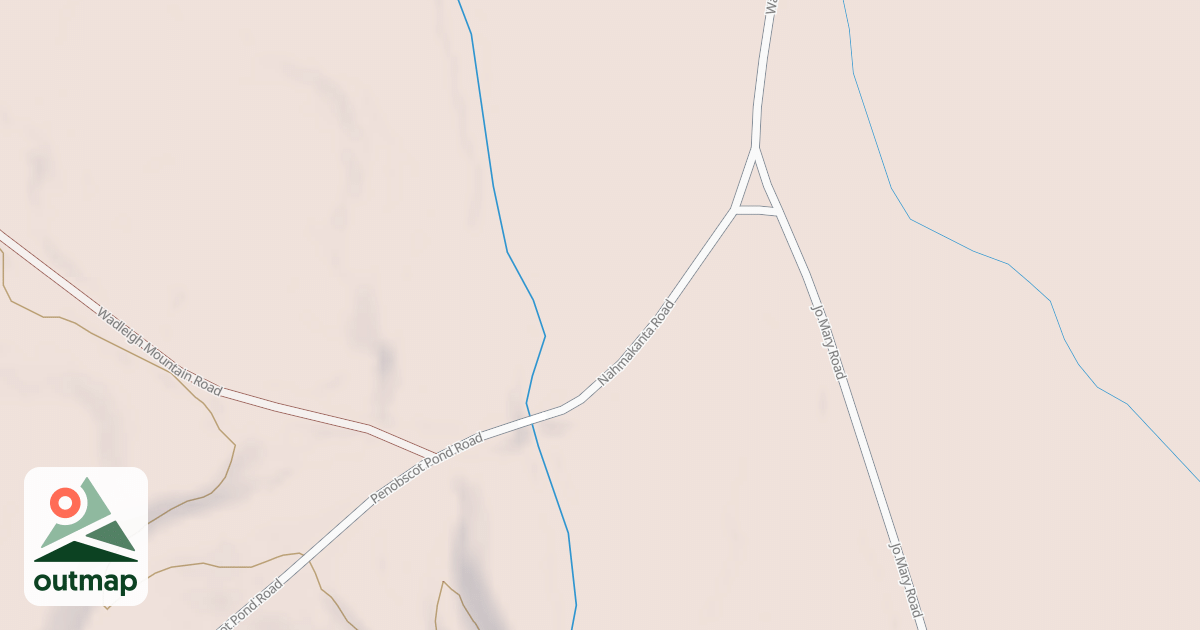 Map of Shared Use Road