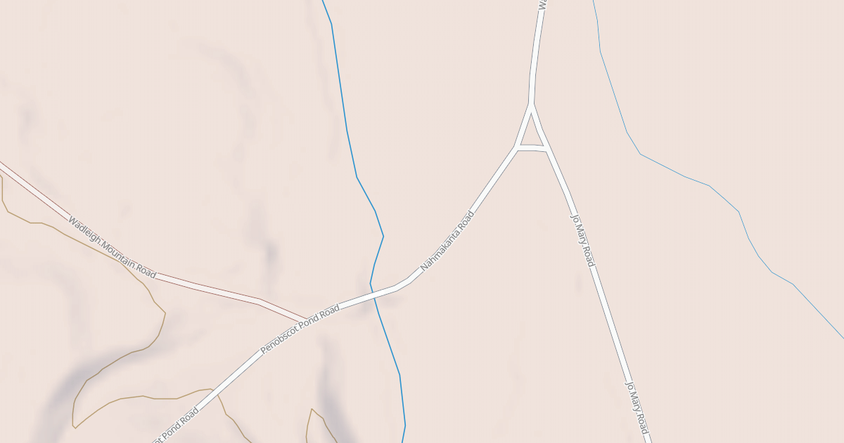 Map preview of Shared Use Road