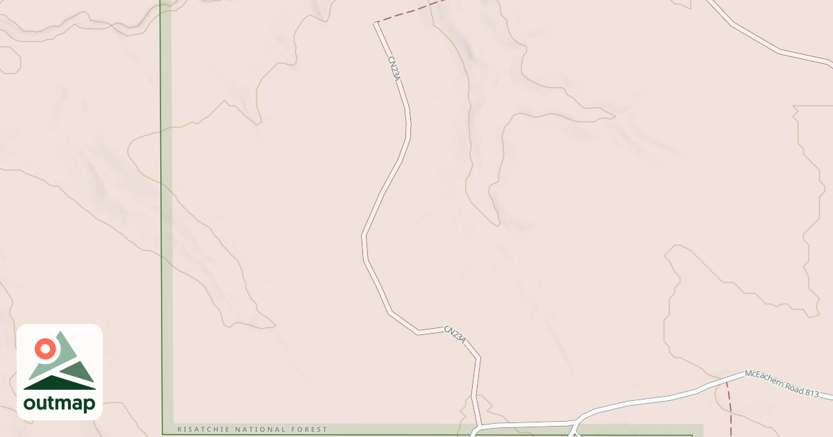 Map of USFS Motor Vehicle Use Map Roads {AF8030C7-BC76-4BFF-AE36-74AD5B2AD26F}
