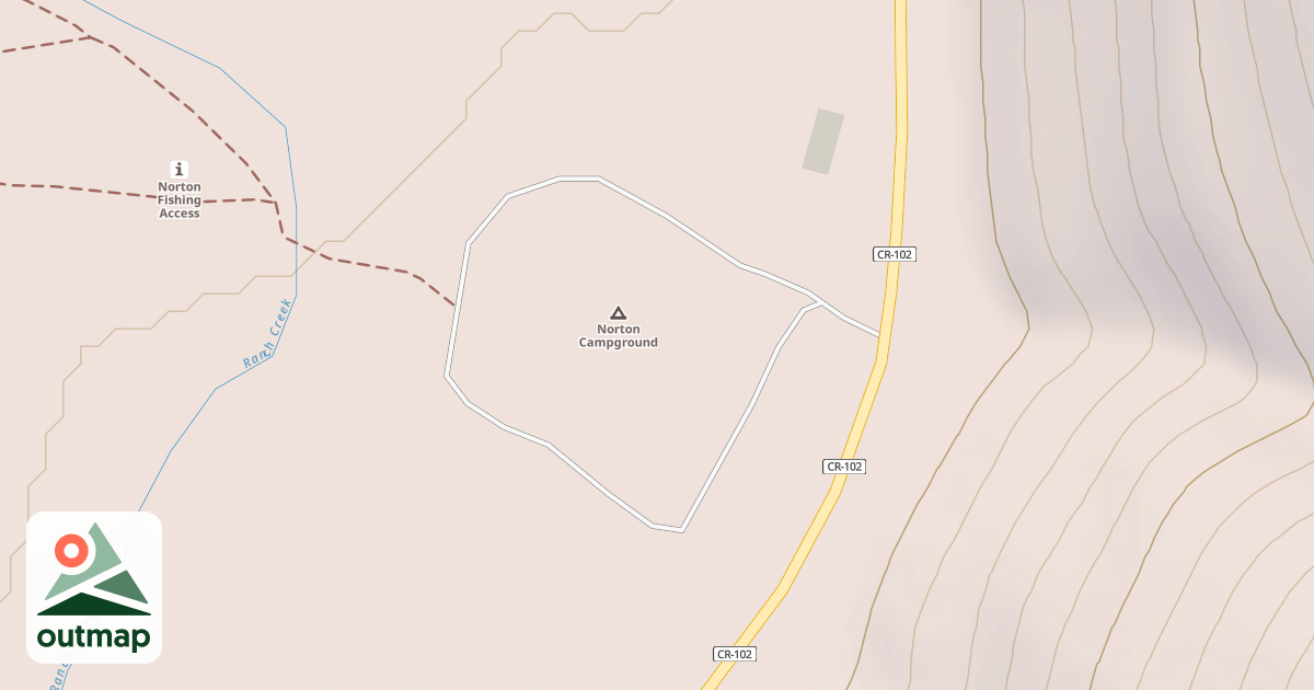 Map of NORTON PICNIC