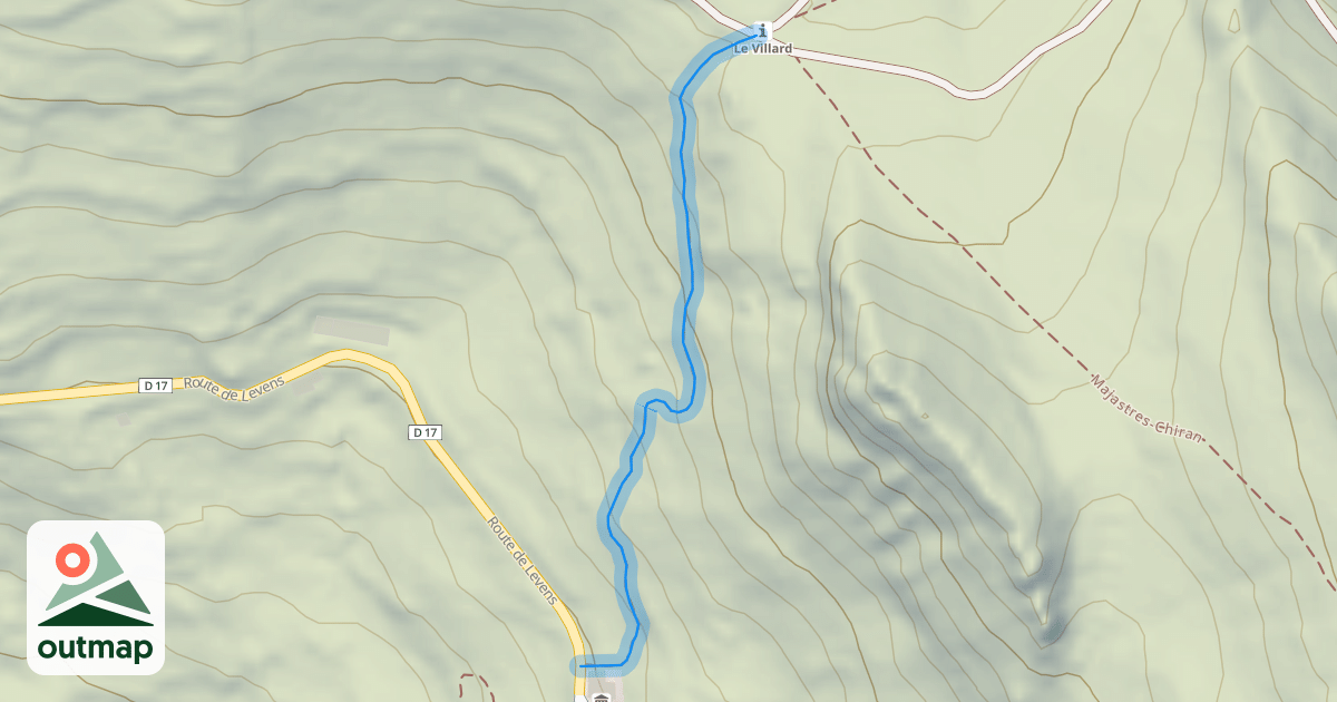 Map of Raccourci du Percepteur