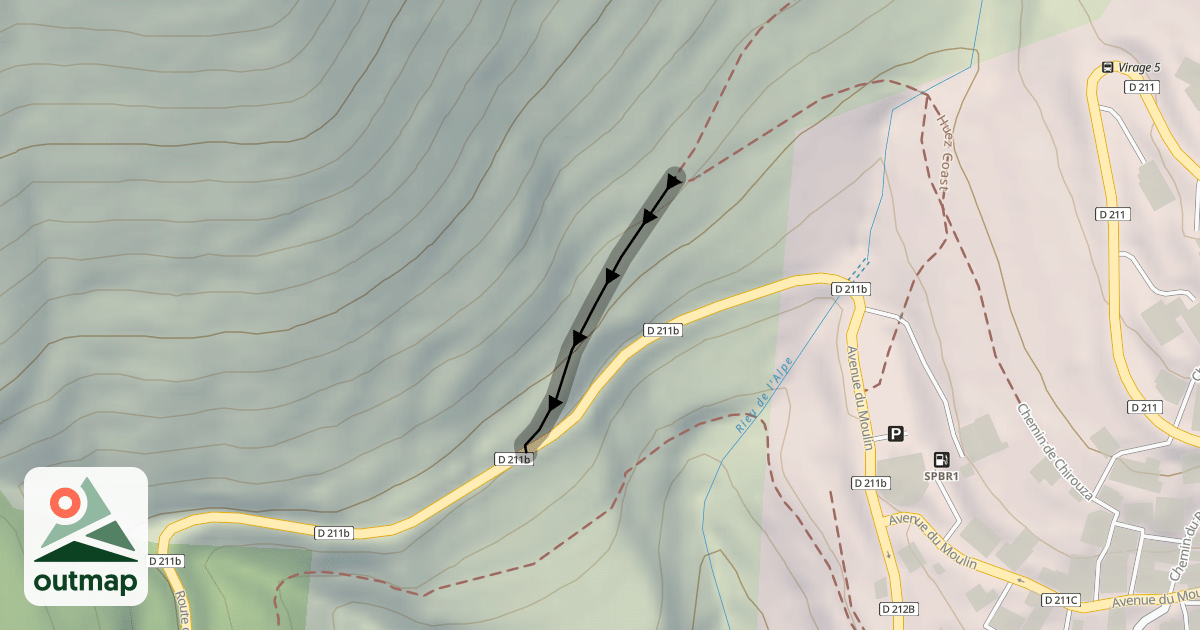 Map of Huez Coast