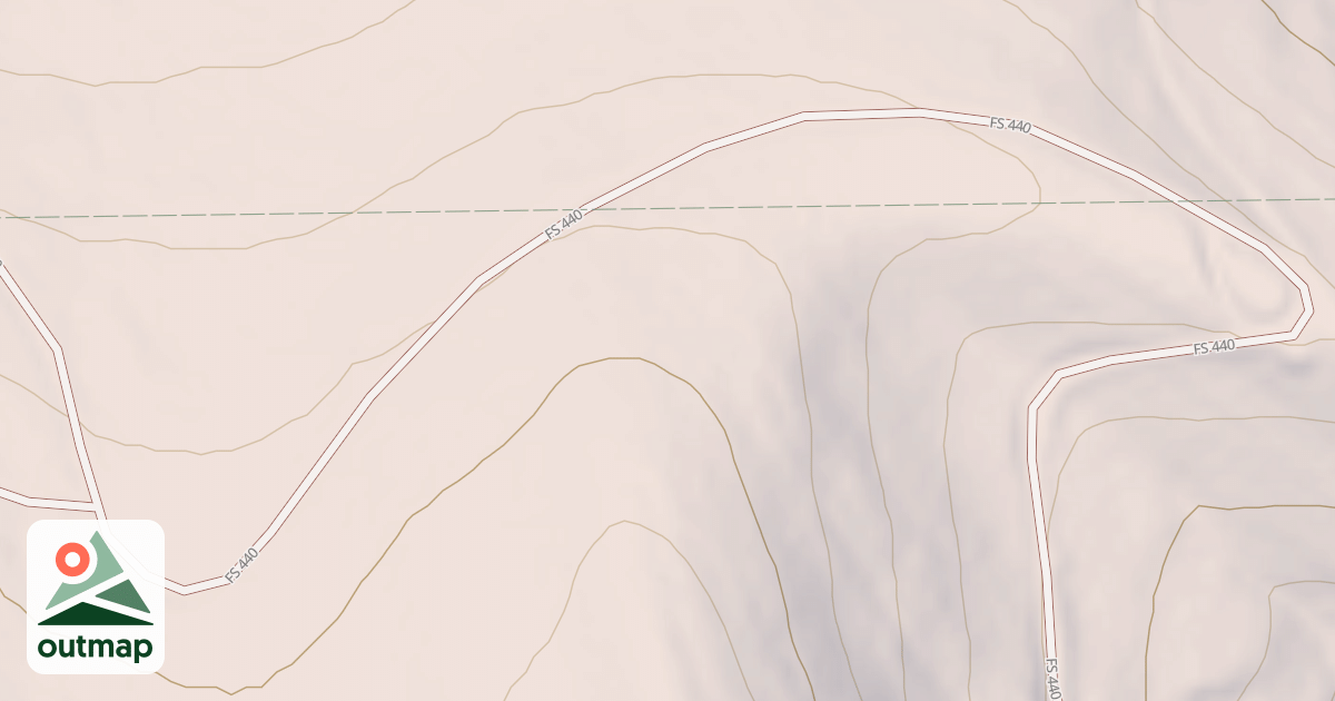 Map of Bear Canyon