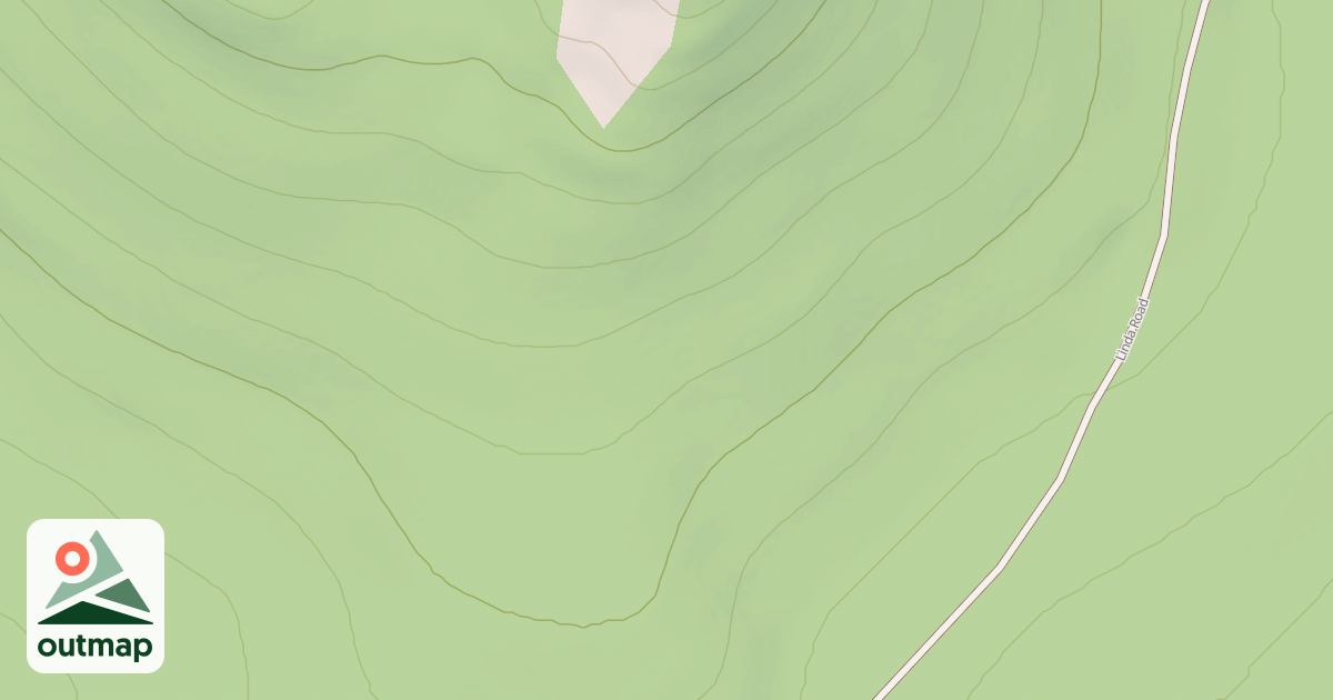 Map of COX BUTTE