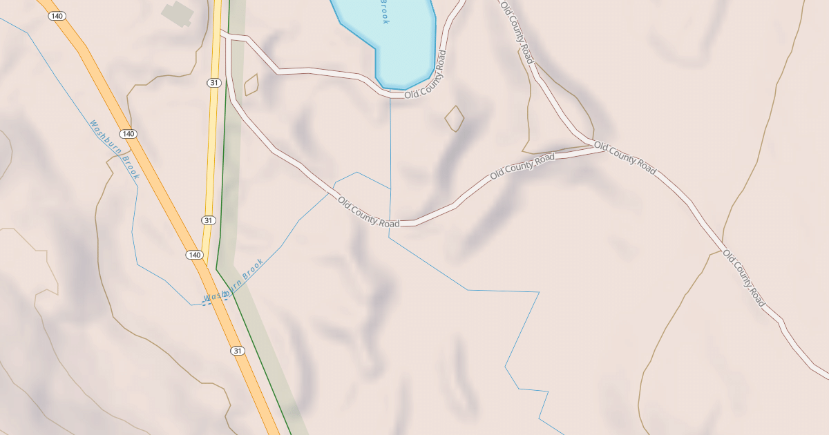 Map preview of Old County Road