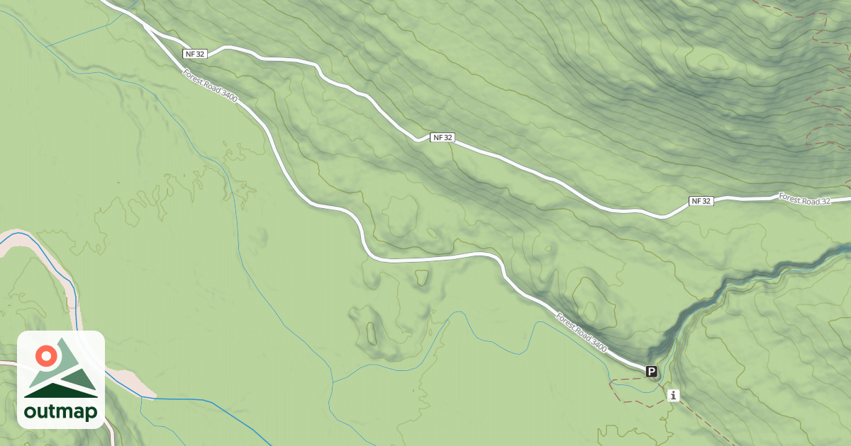 Map of NOOKSACK CIRQUE