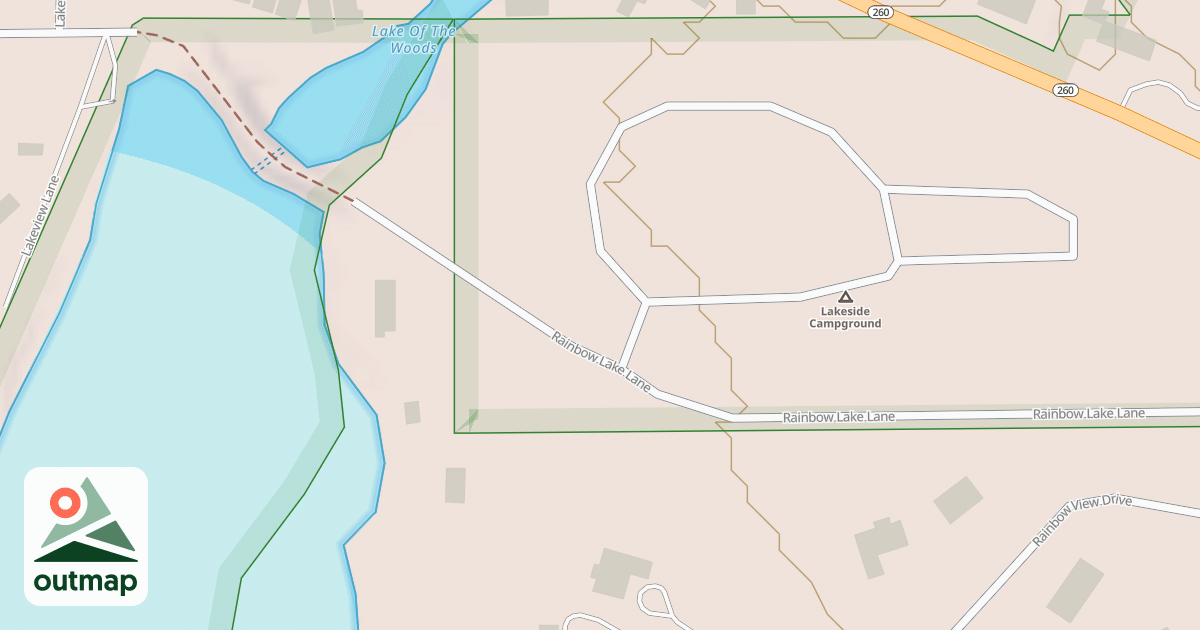 Map of LAKESIDE CG