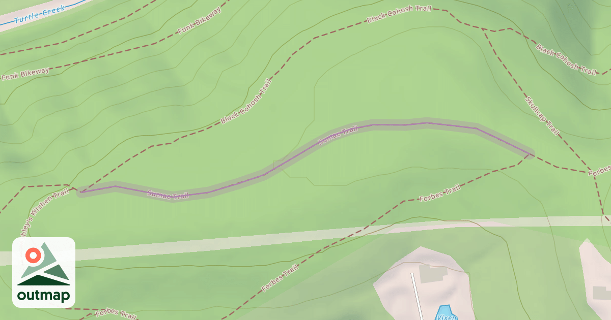 Map of Sumac Trail