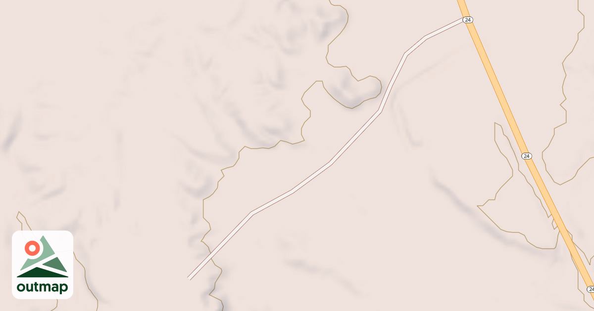 Map of BLM National GTLF Public Motorized Roads 1e31434a-24cb-4347-b721-119d42542a34