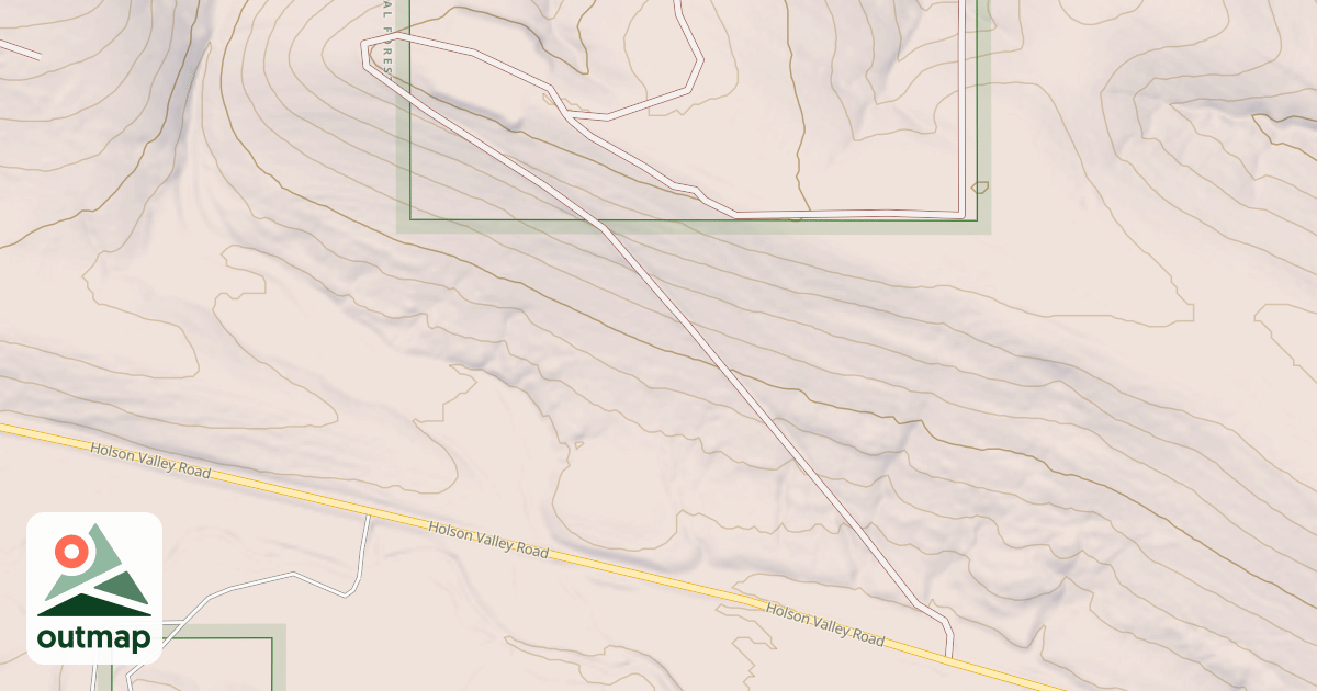 Map of USFS National Forest System Roads {E24F8523-F523-4C5F-956C-9F2FBCFCA65C}