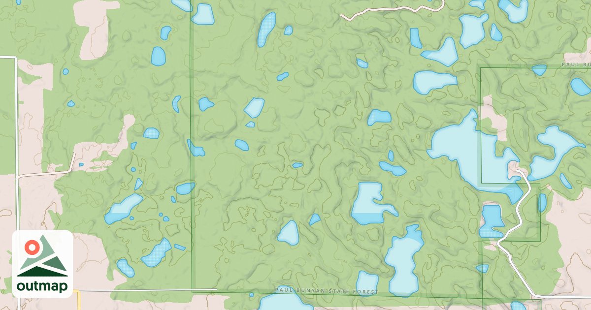 Map of Round River Drive