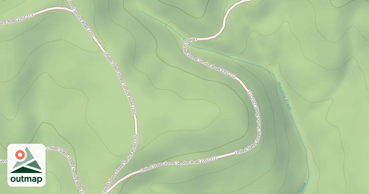 Map of USFS Motor Vehicle Use Map Roads {D1F5EFA0-C8AE-45E6-A650-EB651768D68C}