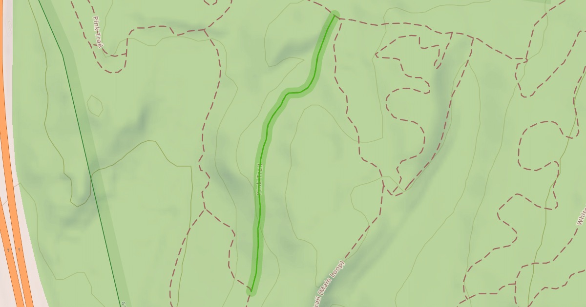 Map preview of Pink Trail