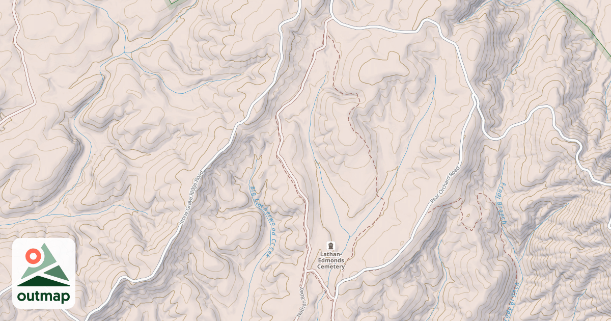 Map of PEAR ORCHARD LOOP