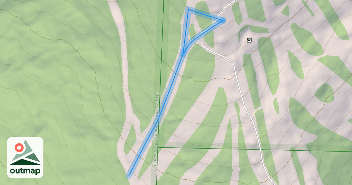 Map of Sunset Pass