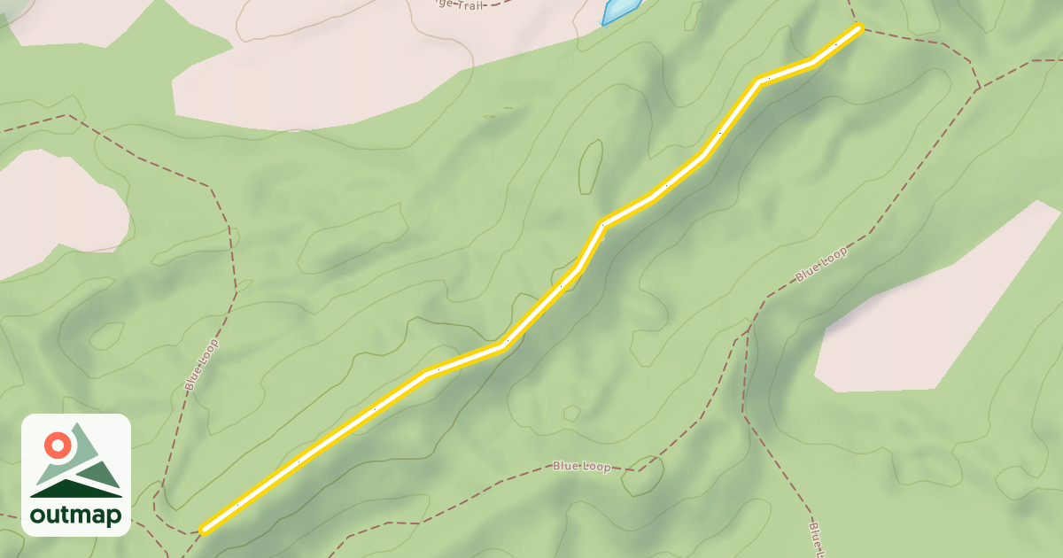 Map of Blue Loop