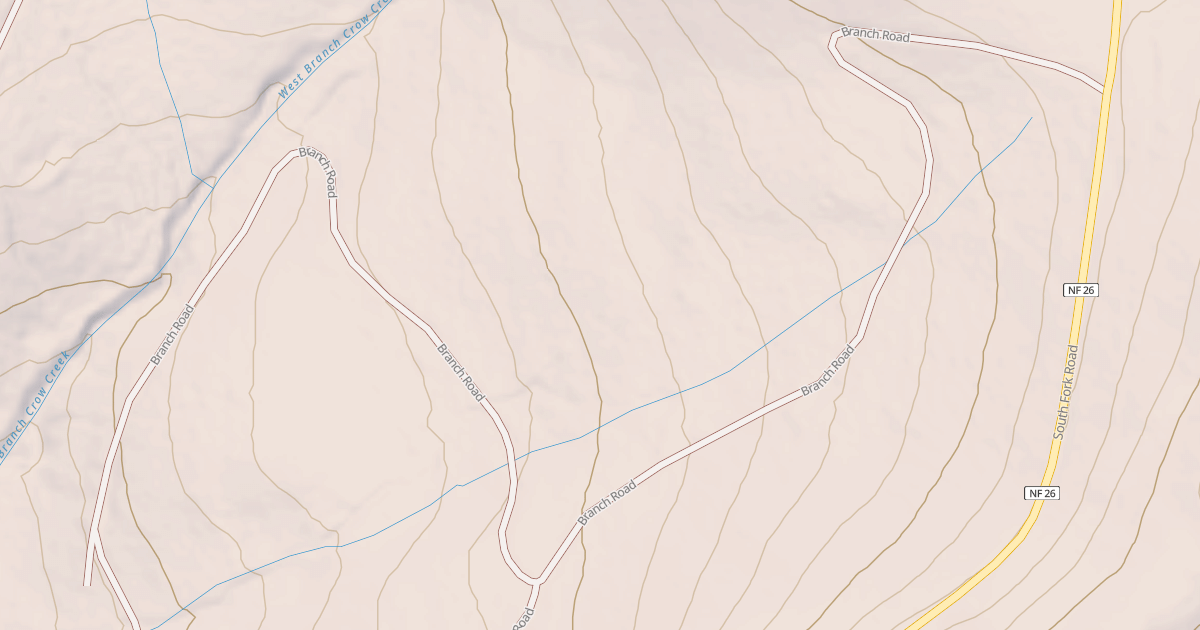 Map preview of BRANCH