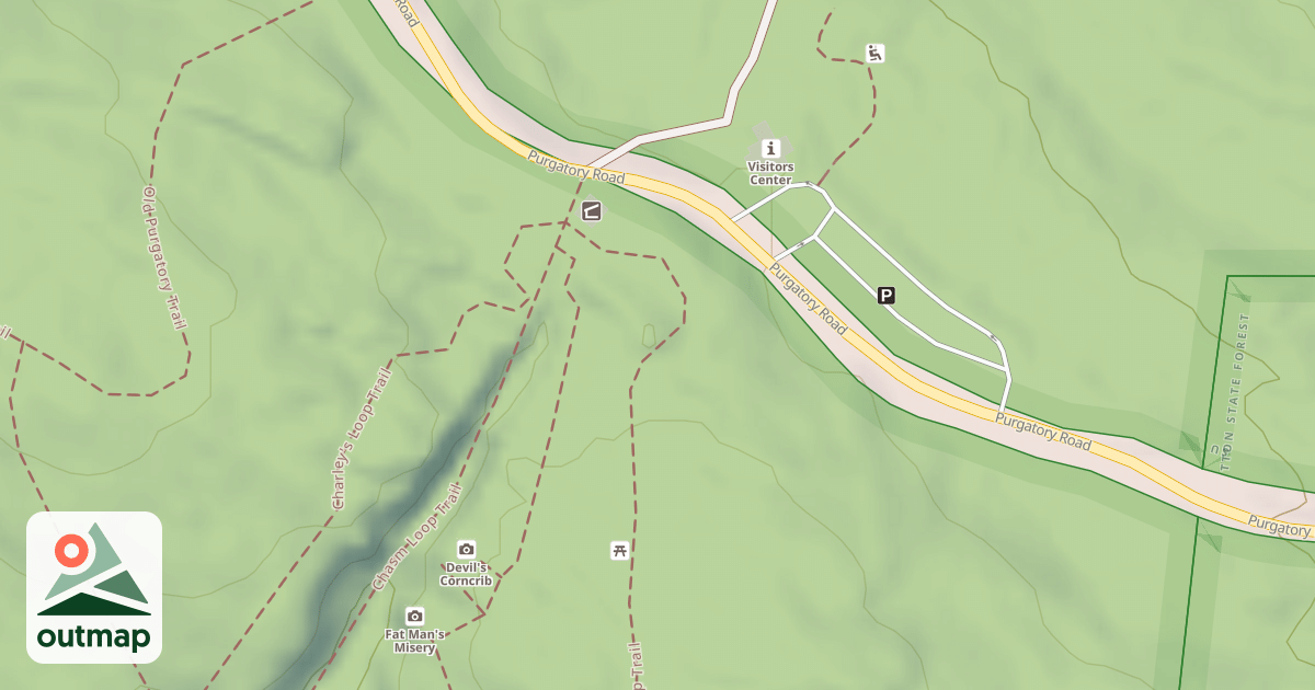 Map of Charley's Loop
