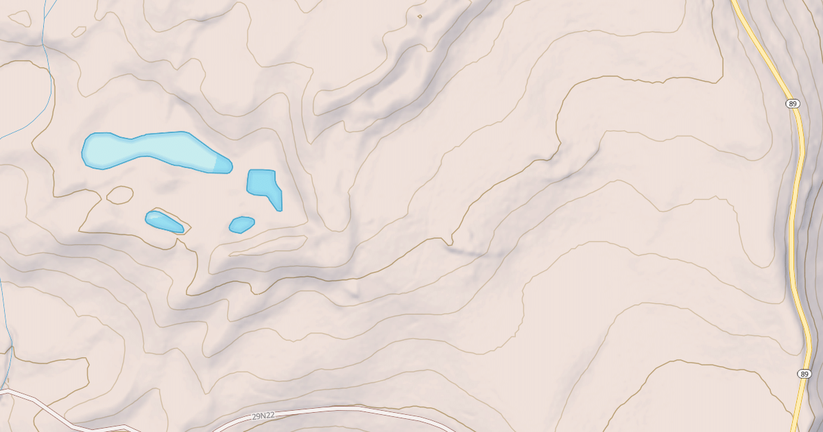 Map preview of MCGOWAN LAKE A