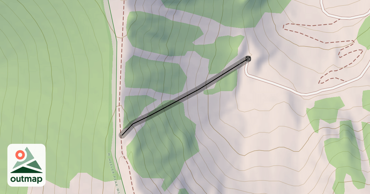 Map of Cabin Chute