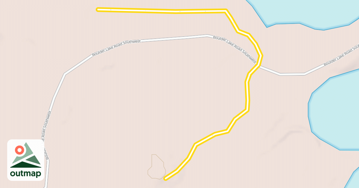 Map of Porcupine Pass Trail