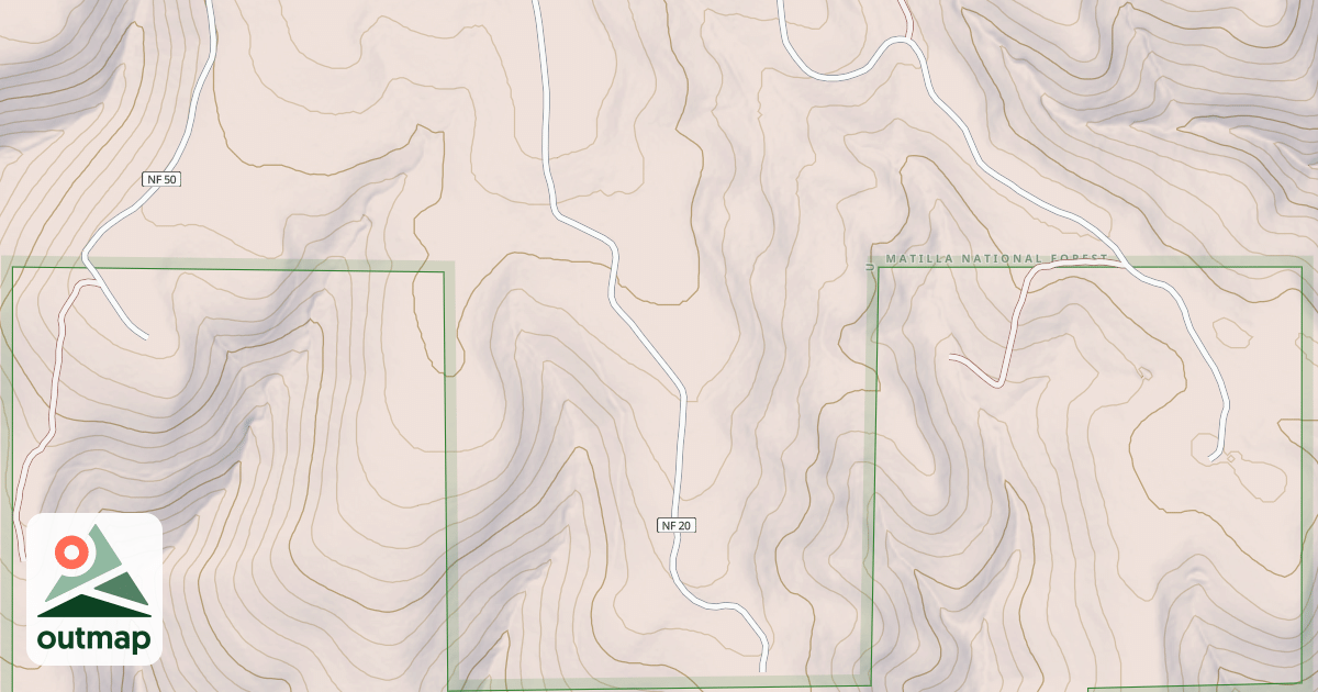 Map of USFS Motor Vehicle Use Map Roads {3A586739-A827-4AB8-8AF0-B7CADD02C4FE}