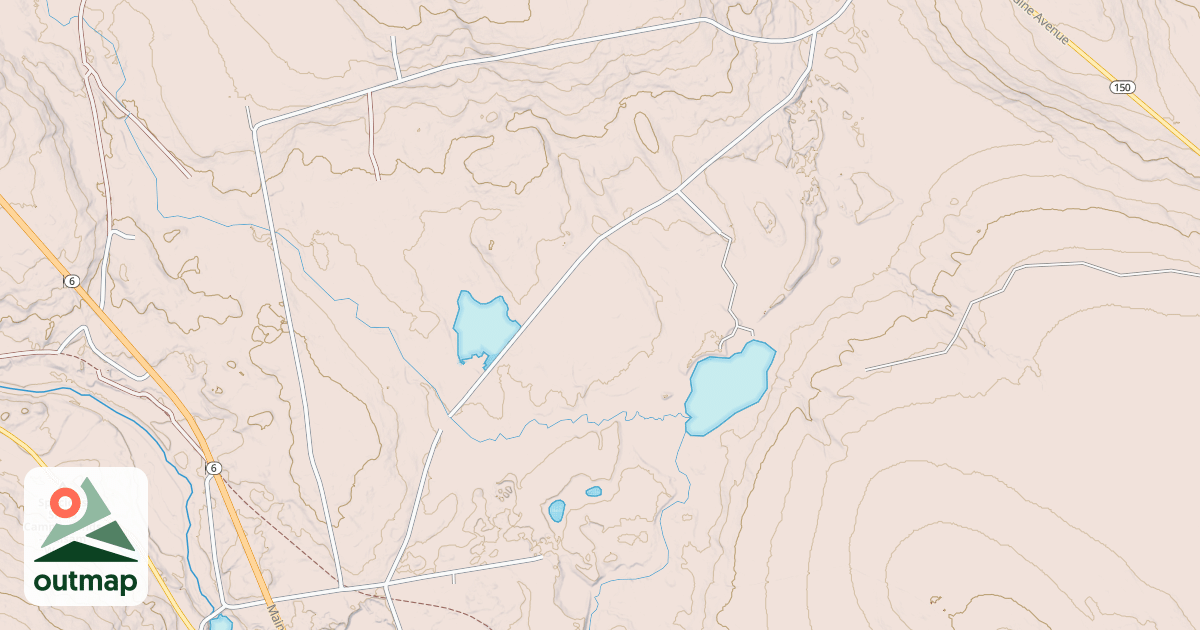 Map of Maine Statewide ATV Trails 5