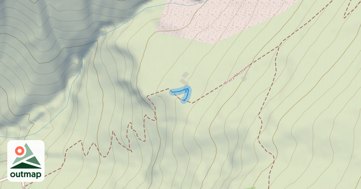 Map of Crazy Mustang