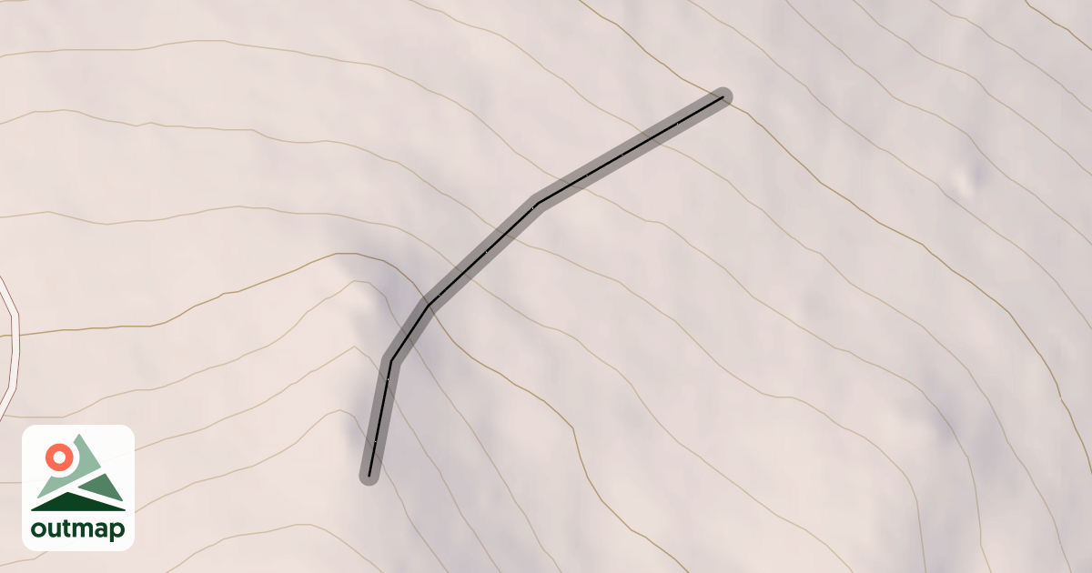 Map of Hibernation Headwall