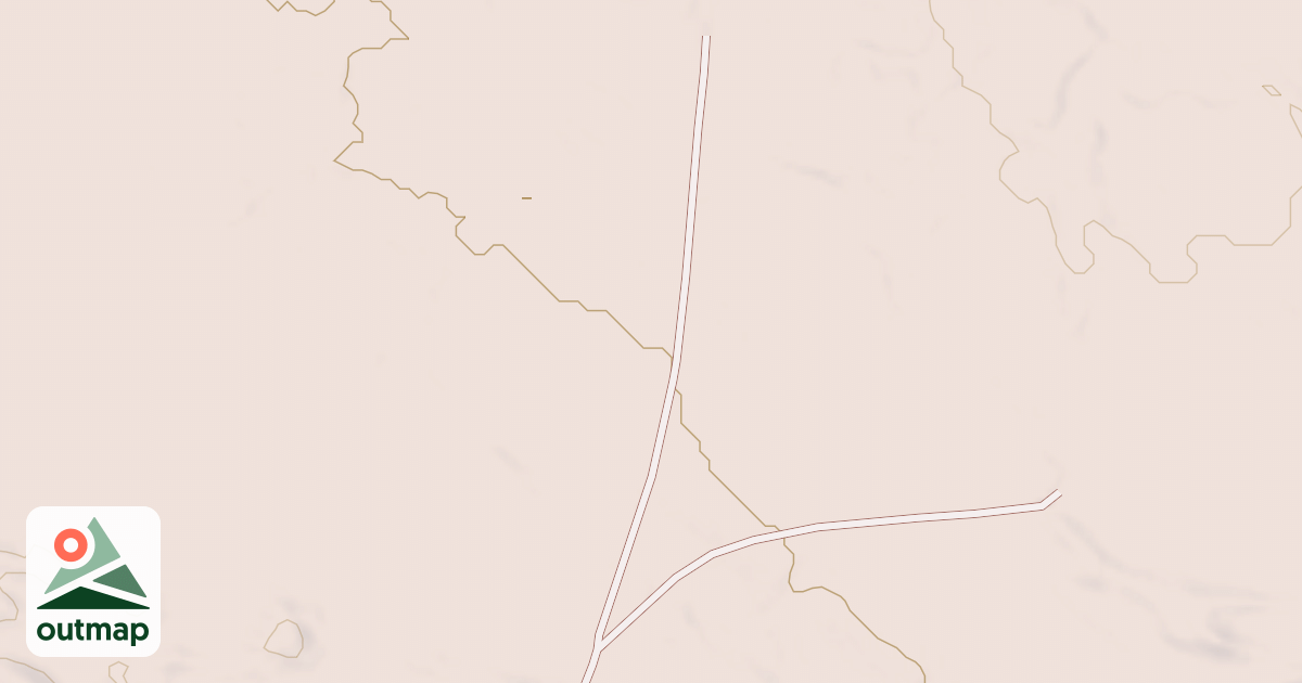Map of BERGMAN WEST SPUR A