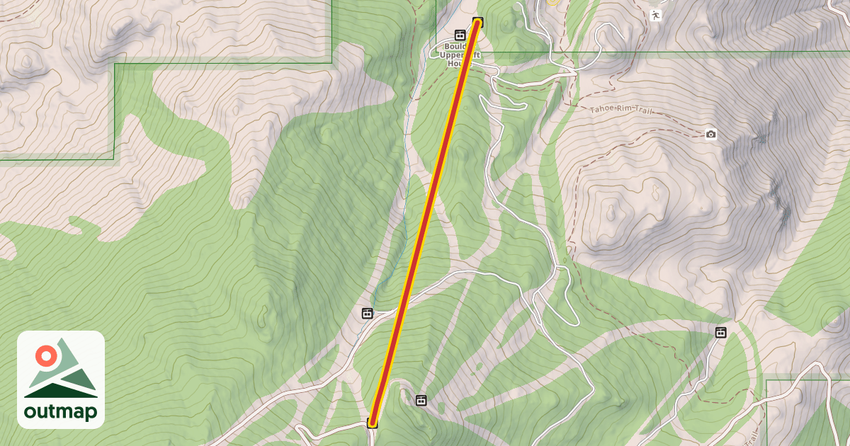 Map of North Bowl Express