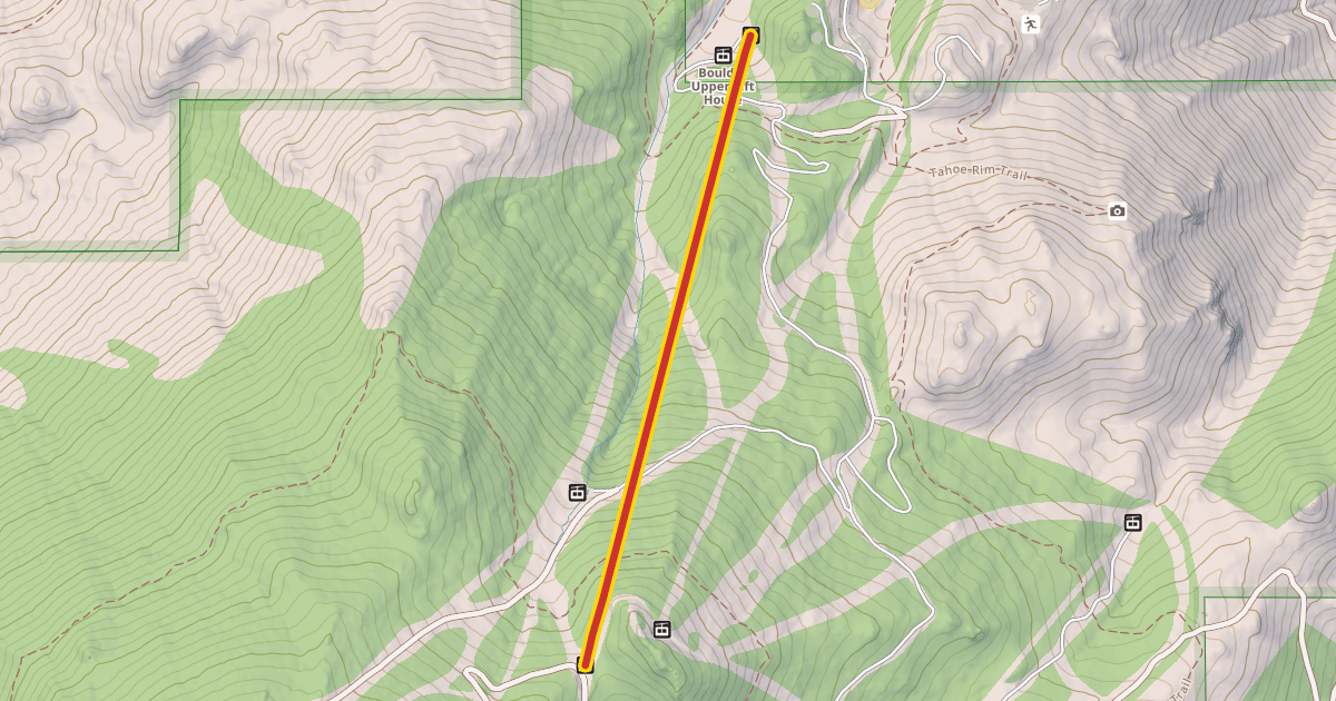 Map preview of North Bowl Express