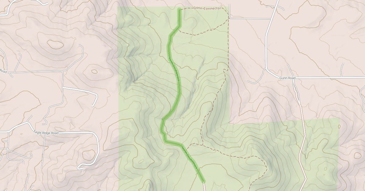 Map preview of North Doubletrack