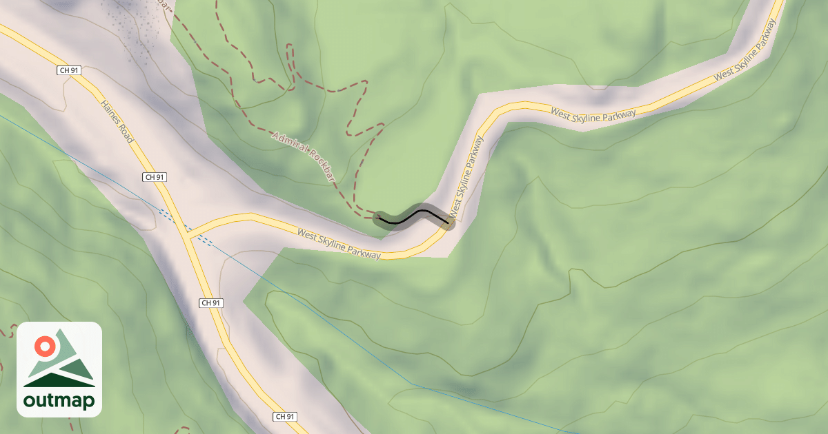 Map of Admiral Rockbar Access