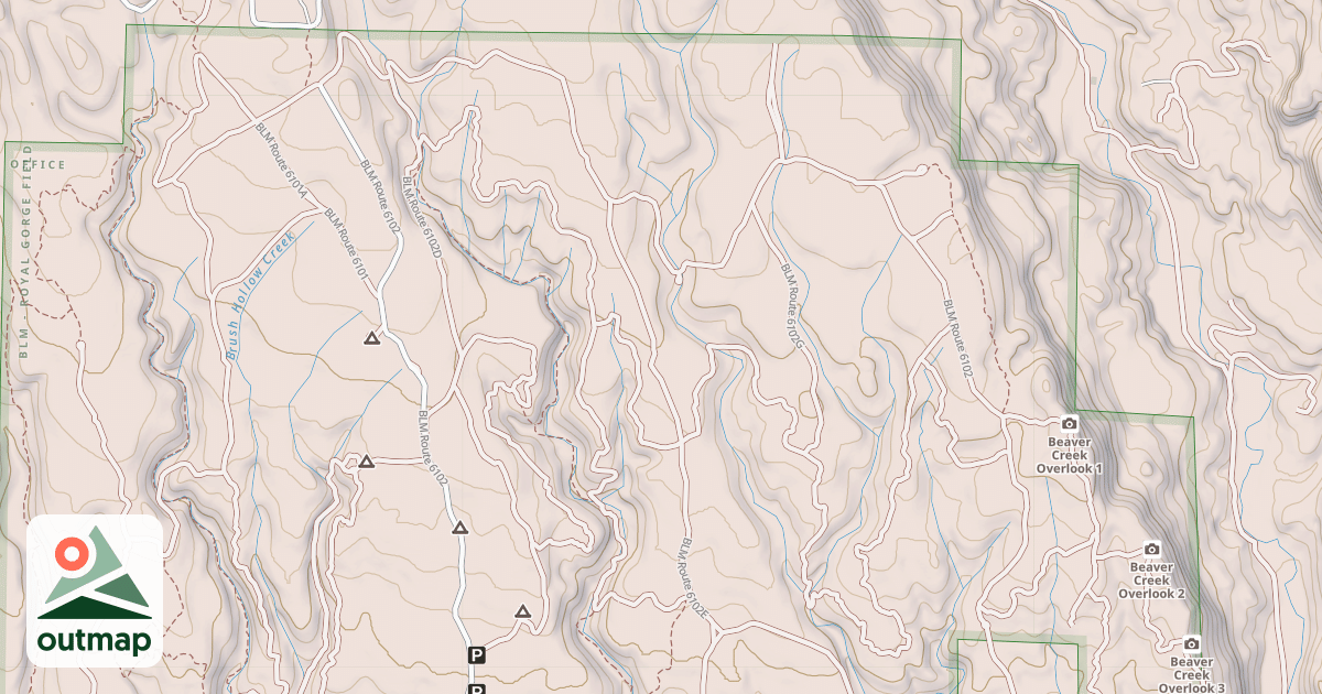 Map of BLM National GTLF Public Motorized Roads 93eafd4a-a324-4109-a58e-7f8438c95a11